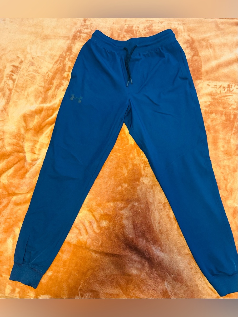 Under Armour Men's Blue Performance Jogger Pants Medium Athletic Training
